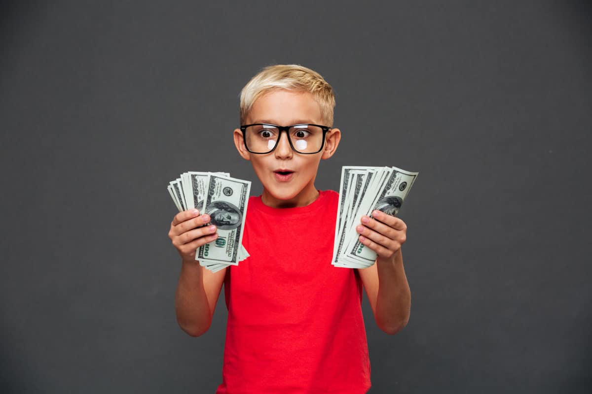 kids bitcoin money