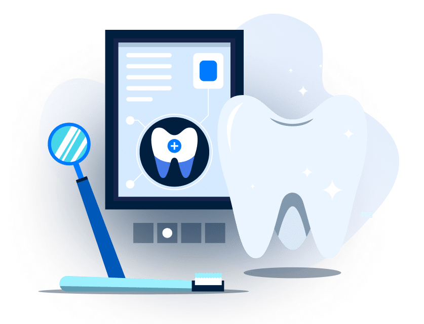 Stay competitive, improve your efficiency, and attract new patients with an advanced custom web solution. We develop and design your dental website to serve your specific needs and workflows so you're always one step ahead.